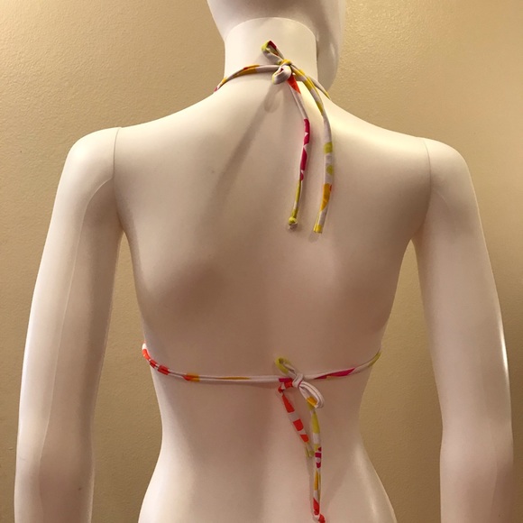 Robin Ruth Bikini Swim Top Punta Cana Tie Back Triangle - Picture 6 of 16